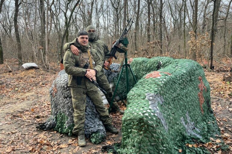 Рамазанов Сулейман Зурпукалович в зоне СВО. Источник фото: telegram канал Сулейман Зурпукалович Рамазанов